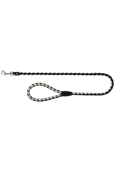 Trixie Lesă Cavo Coarda, S-M: 1,00 m/12 mm, Negru/Grafit