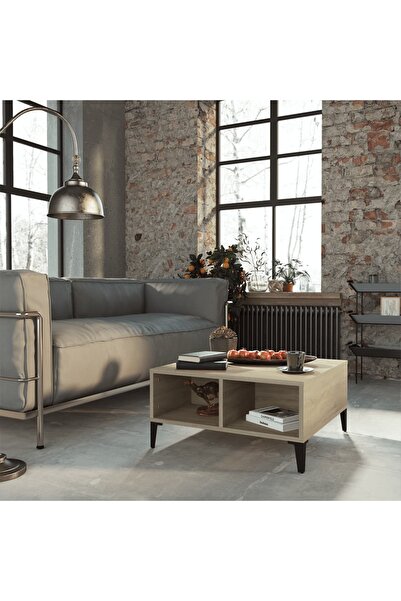 Concept Masă de cafea, stejar Sonoma, 60x60x30 cm, PAL