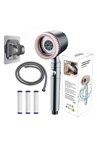 ABJ Improved Turbo Boost Shower Head with Handheld