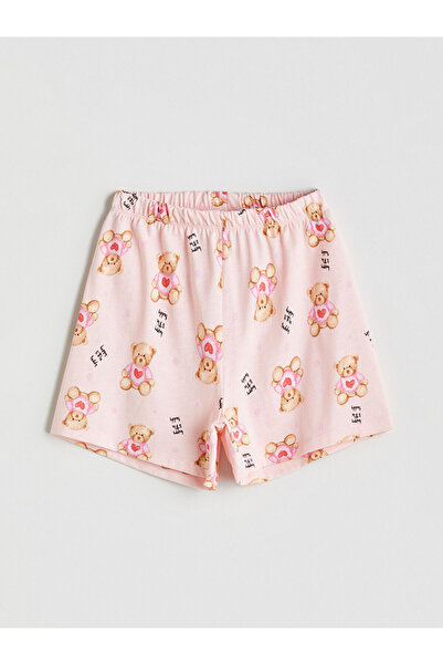 LC Waikiki Pantaloni de pijama pentru fete cu imprimeu de ursuleț