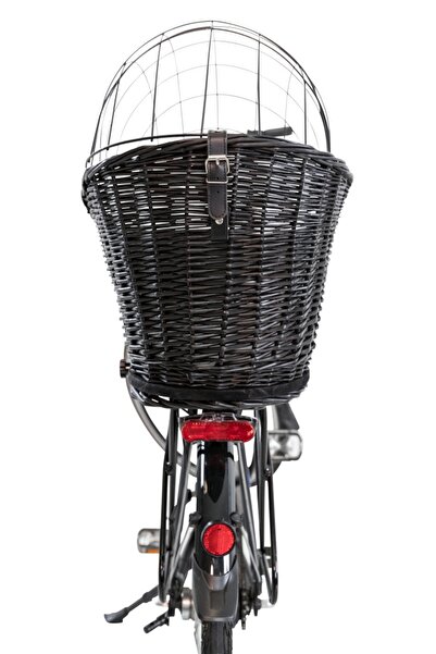 Trixie Coș de bicicletă, 35 x 49 x 55 cm, negru