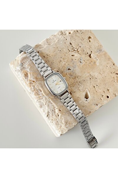 Vesce Atelier Invisible Silver Watch White