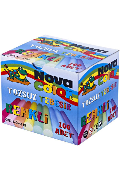 Hepta Collection Supertrend dustless chalk colorful 100-pack