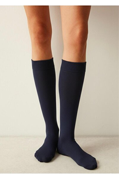 Penti Navy Blue Classic Trouser Socks