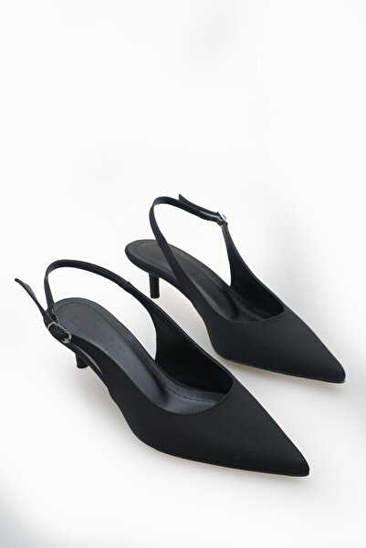 Riccon Дамски обувки с остри върхове, отворена задна част и висок ток 0012200...