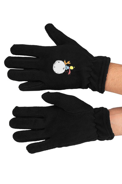 Omotasarım قفازات طويلة من الصوف للجنسين من ليتل برنس