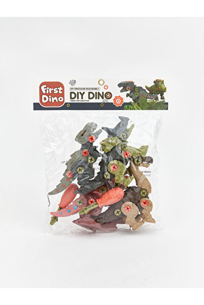 LC Waikiki RMZ GİYİM FARKIYA لعبة شخصية ديناصور قابلة للتركيب D.I.Y