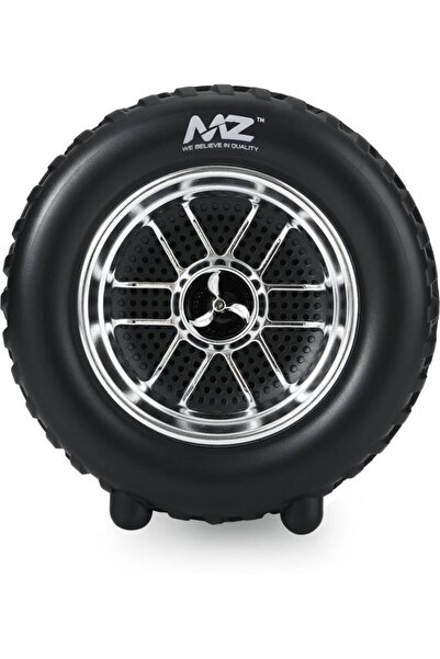 bbtech Kablosuz Hoparlör Bluetooth Speaker Tekerlek Model Ses Bombası SD Kart...