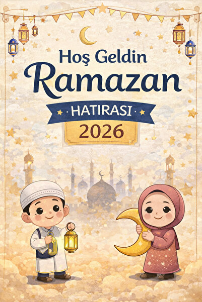 Parti Tasarla Hoş Geldin Ramazan 2026 Branda Afiş 100x150 cm – Ramazan Hatıra...
