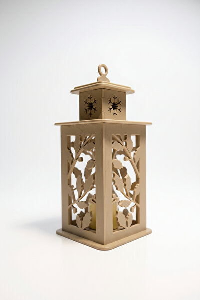 Mescolare 3D Tasarım Dekoratif Masa Üstü Ramazan Feneri - Gece Lambası - Kar ...