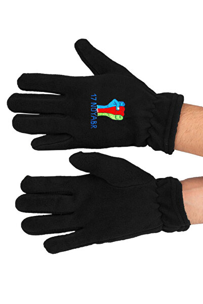 Omotasarım 17 قفازات نويابر طويلة من الصوف للجنسين