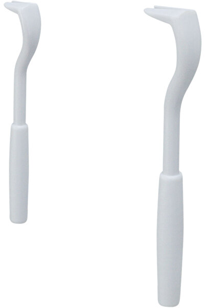 Trixie Set de 2 pensete pentru îndepărtarea căpușelor, 6-4,5 cm, albe