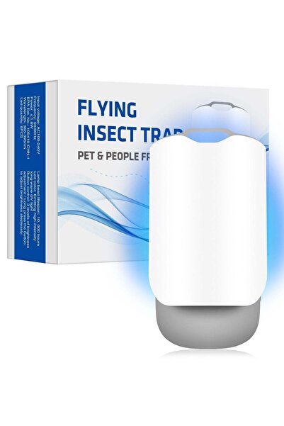 ABJ مصيدة حشرات طائرة تعمل بالكهرباء - صائد ذباب الفاكهة والبعوض والعث والبعو...