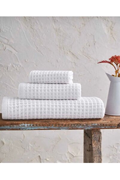 eze home WAFFLE BANYO HAVLU SETİ