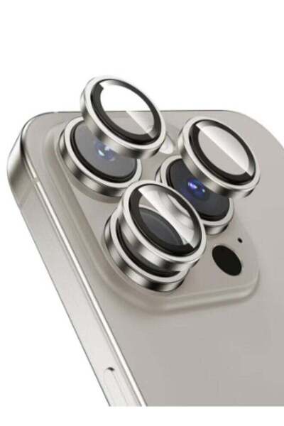 proMAS زجاج حماية عدسة الكاميرا لهاتف آيفون 16 برو - أسود