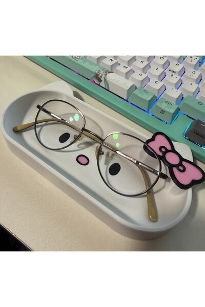 nihonwosekai Hello Kitty Dekoratif Gözlük Tepsisi