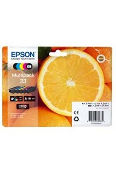 EPSON Cartuș de cerneală Oranges Premium Multipack cu 4 culori Claria 33