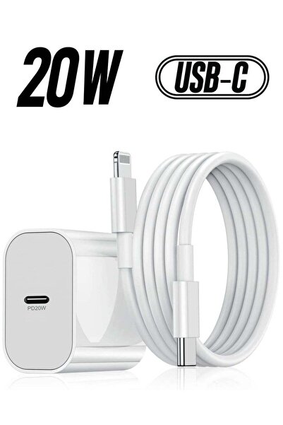 Shopi عبوة من قطعتين من محولات الطاقة USB-C للشحن السريع بقدرة 20 واط وكابل U...