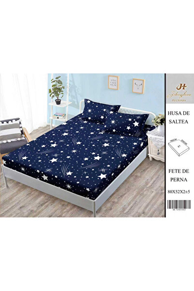 FIONNA.RO Satin Cotton Cotton Cover With Stretchy And Pillowcases 160X200cm -...