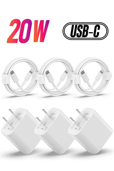 Shopi شاحن USB-C، شاحن آيفون، شحن سريع، معتمد من MFi، عبوة من 3 قطع، شاحن جدا...