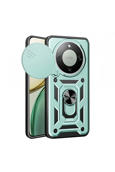 Techsuit Husa pentru Honor Magic8 Lite, Techsuit, CamShield, Verde