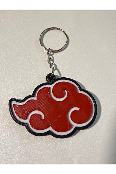 nihonwosekai Naruto Akatsuki Anime Keychain 3D Printing