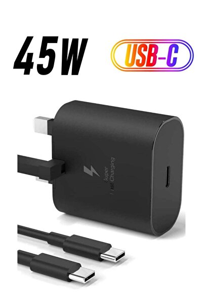 Shopi شاحن USB-C بقوة 45 واط لهواتف سامسونج جالاكسي S22/S22+/S21/S21 FE/S21 U...