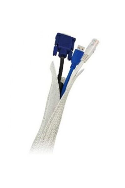 LogiLink Organizator de cablu flexibil, gri