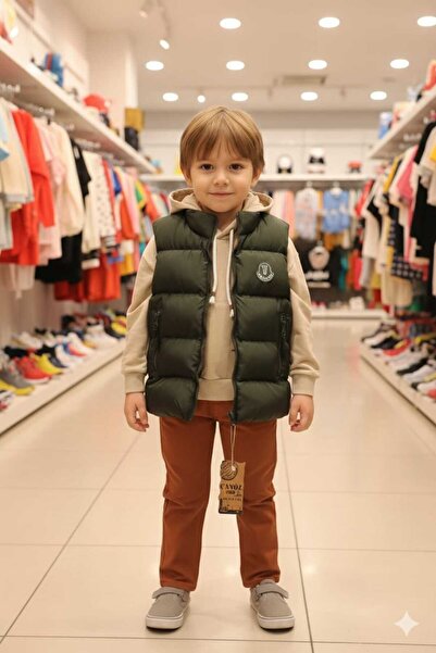 Yağmur Giyim Set gonflabil CANOZ din 3 piese pentru băieți, cu vestă și panta...