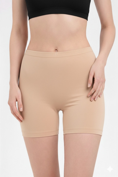 Mifella شورت نسائي مطاطي عند الخصر مقطوع بالليزر لا يترك أثراً 1056 TEN