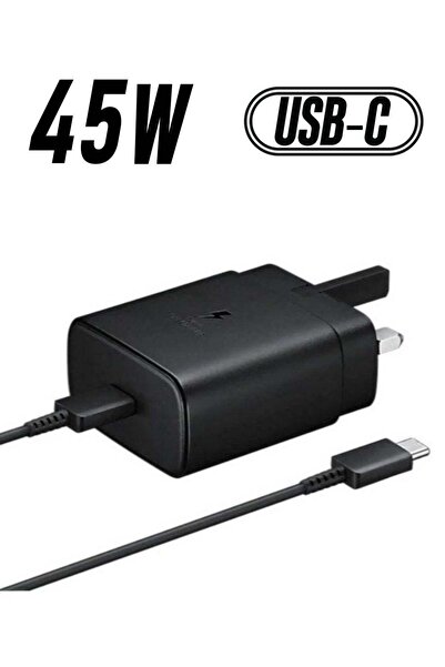 Shopi شاحن USB C بقوة 45 وات، شاحن سامسونج فائق السرعة من النوع C متوافق مع ه...