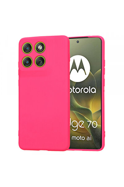 Techsuit Case for Motorola Edge 70, Techsuit, SoftFlex, Dark Pink