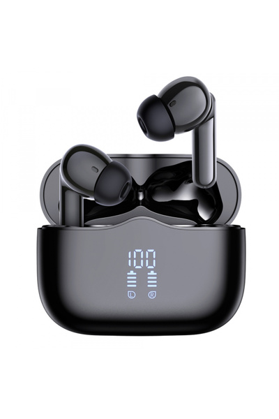 Techsuit Căști handsfree Bluetooth CW2 VelarX One, TWS, ANC, Negru