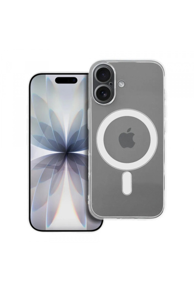 OEM Husa MagSafe cu Protectie Camera pentru Apple iPhone 16, OEM, 2mm, Transp...