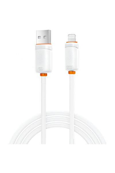 XO Design USB-A - Lightning Data and Charging Cable NB302, 18W, 1m, White