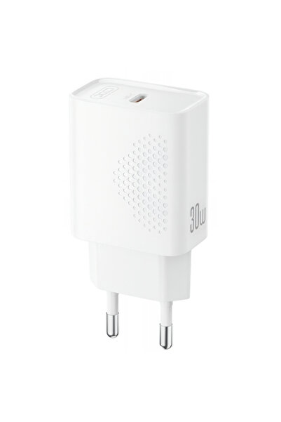 XO Design L162 Network Charger, 30W, 3A, 1 x USB-C, White