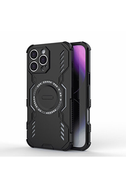 Techsuit iPhone 16 Pro Max ArmorMag Case, black