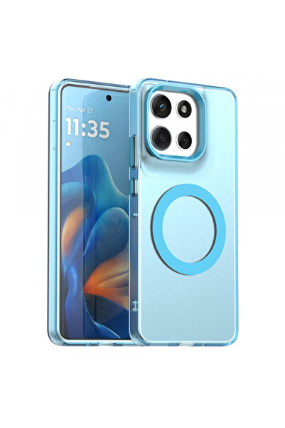 Techsuit MagSafe Case for Motorola Moto G86, Techsuit, CandyCase, Blue