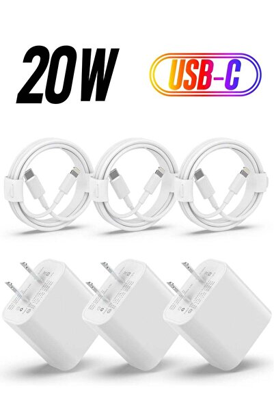 Shopi شاحن USB-C، شاحن آيفون، شحن سريع، معتمد من MFi، عبوة من 3 قطع، شاحن جدا...