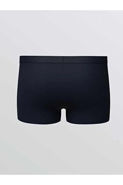 LC Waikiki Navy Blue Standard Fit Cotton Flexible Men's Boxers 3-Piece