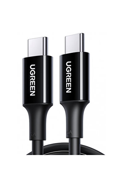 Ugreen Cablu Date si Incarcare USB-C - USB-C US300, 100W, 2m, Negru