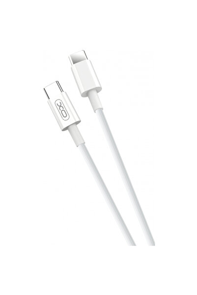 XO Design USB-C Data and Charging Cable - USB-C NB124, 40W, 1m, White