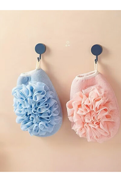 SOSYETEZGAHI 2’li Çift Taraflı Peeling Banyo Eldiveni Seti-Ölü Deri Giderici ...