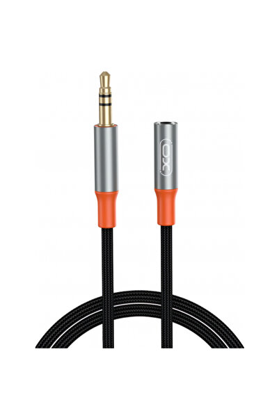 XO Design Cablu Audio 3.5mm - 3.5mm NB-R269A, 1m, Negru