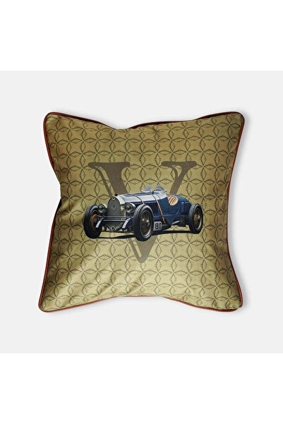 VITELLI DUBAI Classic Cars 30's Decorative Pillow