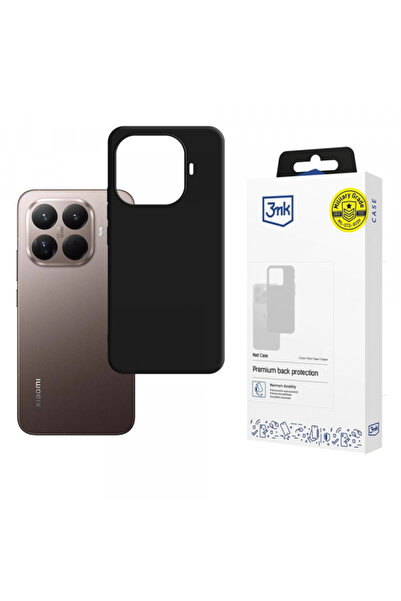 3MK Husa pentru Xiaomi 15T Pro, 3MK, Neagra Mata