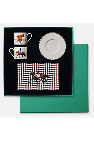 VITELLI DUBAI Equestrian Red Jacket Set