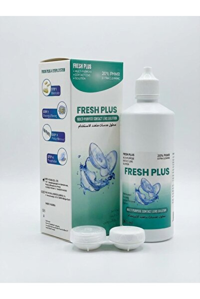 FRESH PLUS Fresh Plus Complete Lens Solution for Daily Care and Deep Hydratio...