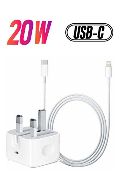 Shopi Type C PD Fast Charger with 1m Type C Lightning Cable Wall Power Adapte...