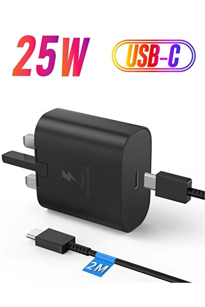 Shopi 25W Samsung Fast Charger Plug and Cable,25W PD USB-C Power Adapter Type...